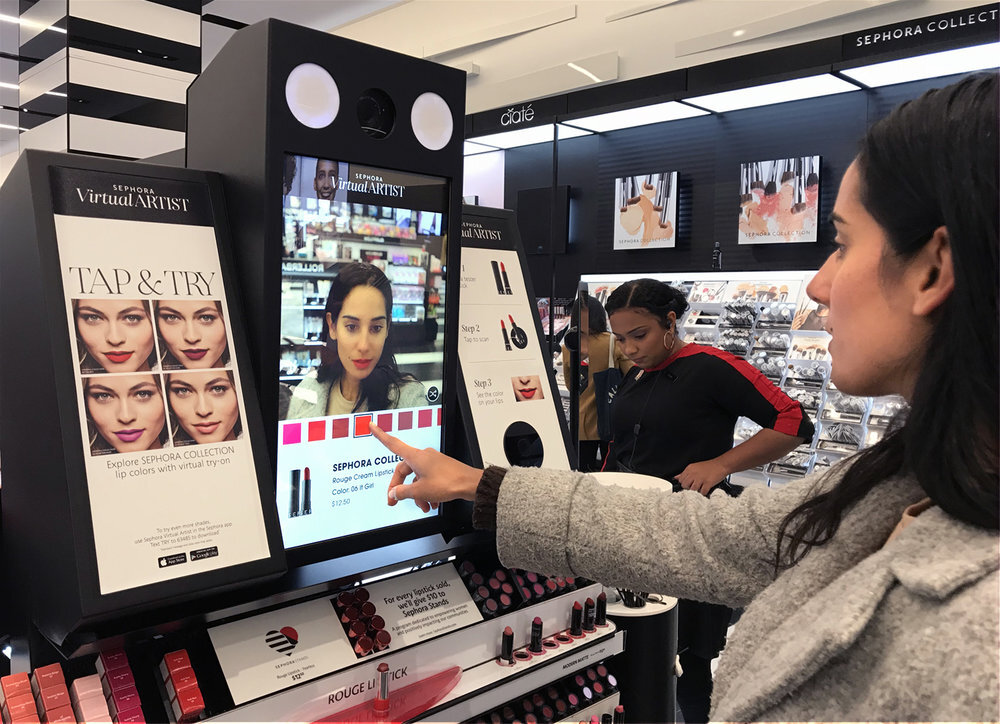 Sephora Flash, the connected beauty store - LVMH