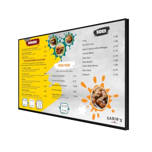 menu board design