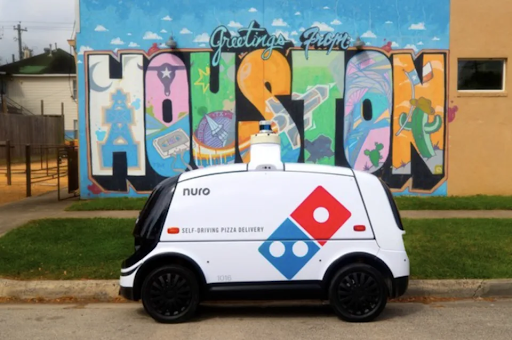 Domino's Pizza Van